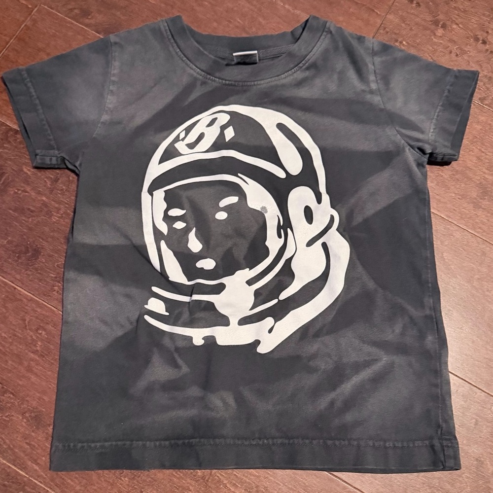 Billionaire Boys Club Kids T-Shirt - Gray with Astronaut Design